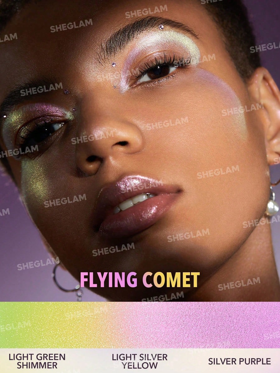 هایلایتر کرومی مایع شیگلم رنگ Flying Comet