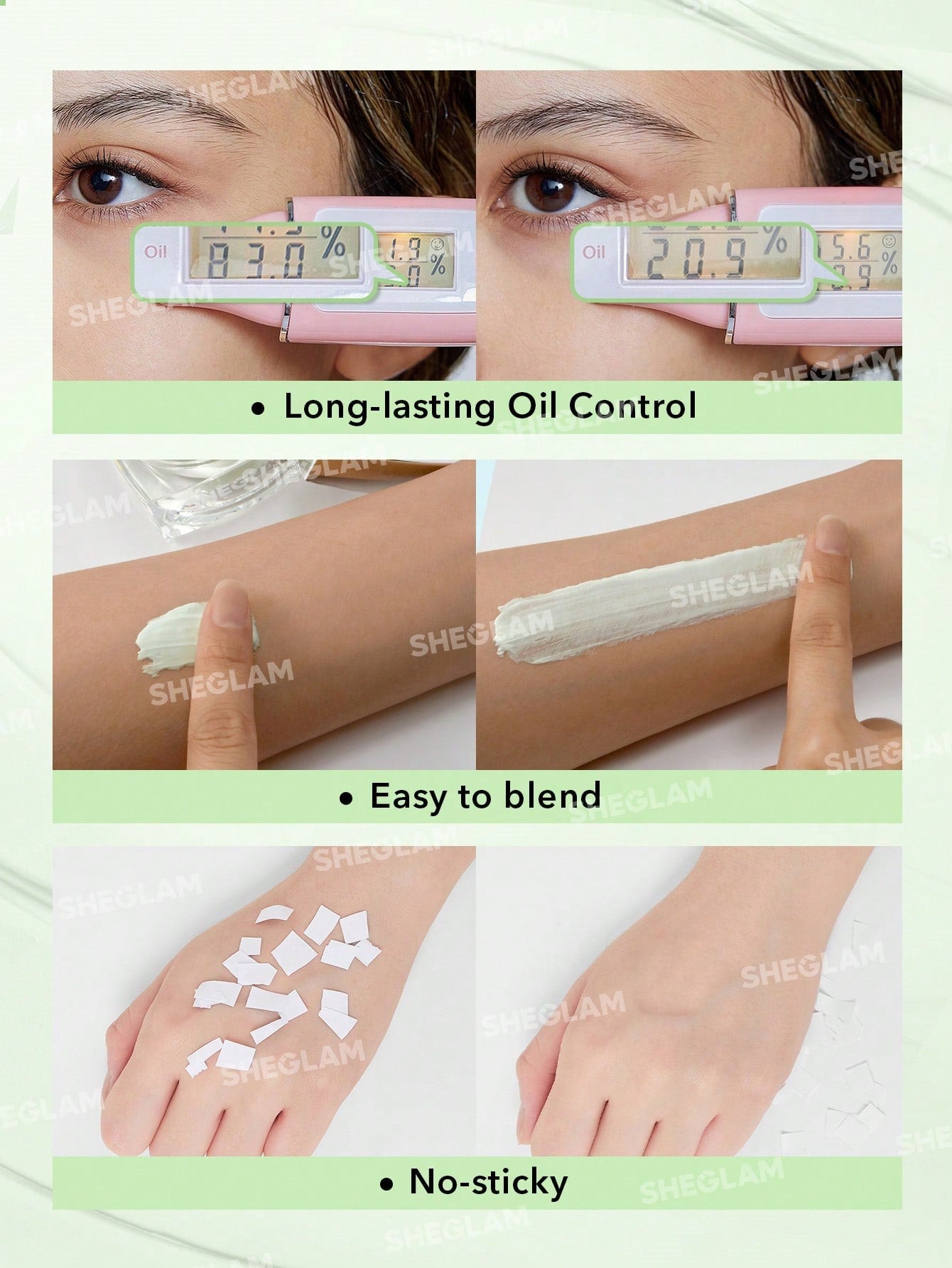 پرایمر شیگلم سبز Birthday Skin Oil Control
